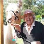 Gli ospiti del Bobolino in visita al Centro “Mio Alpaca”