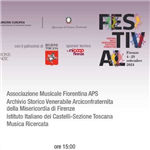 L’Archivio della Misericordia al Festival delle Associazioni Culturali Fiorentine